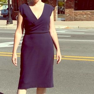 NWT Ann Taylor Navy Dress Size 14